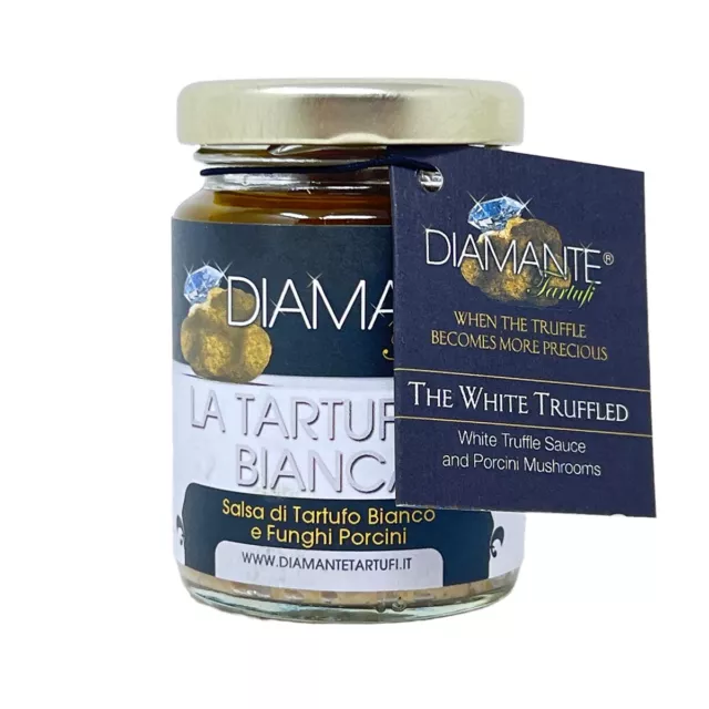 DIAMANTE TARTUFI italienischer weißer Trüffel Pesto Trüffelsauce Salsa