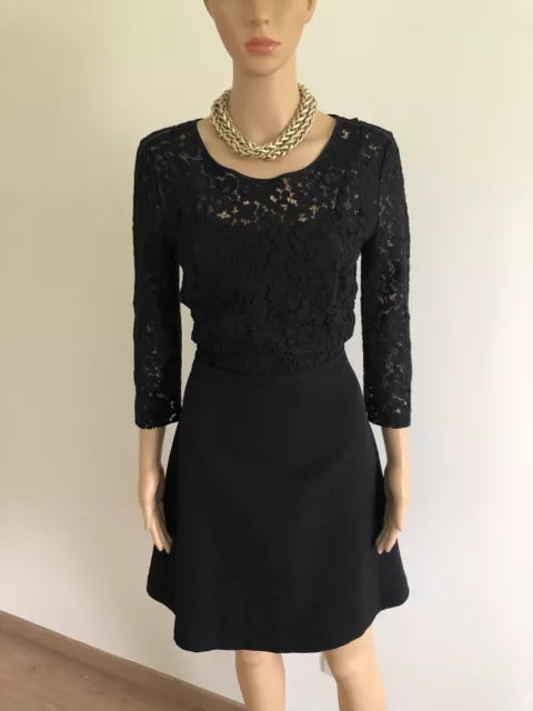 robe noire neuve avec dentelle Morgan taille 38 (valeur 75€)