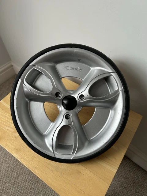 ICANDY APPLE 2 Pear Rear Wheel Silver 15.99 PicClick UK