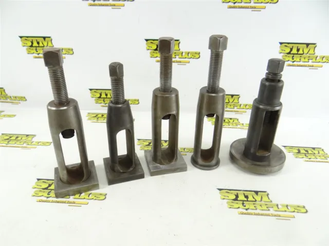 5 Assorted Lantern Tool Posts For Lathes .670" To .790" Slot Widths