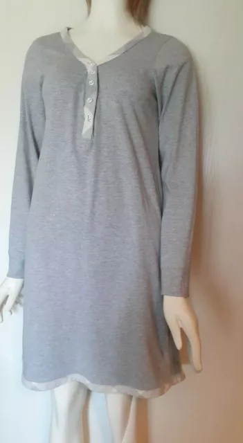 O MOI PYJAMA CHEMISE De Nuit Fr40 42 Eu38 40 Us M Coloris Gris EUR 29 99 PicClick FR