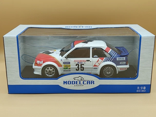 MCG Ford Escort MK III RS Turbo, No.35, Hunsrück Rallye 1985, 1:18 | Model Car World
