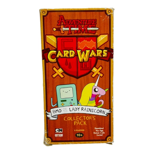 ADVENTURE TIME CARD Wars Game BMO VS Lady Rainicorn Collector's Pack