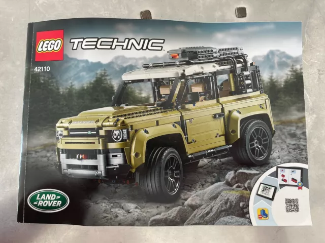 Lego technic land online rover defender 42110 instructions