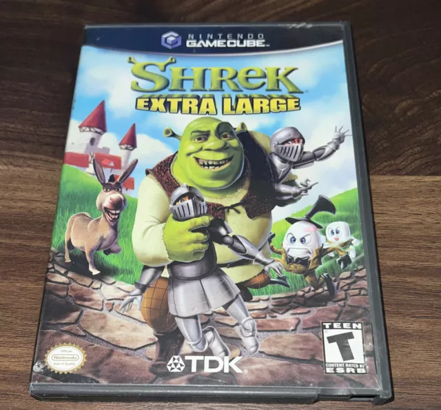 SHREK: EXTRA LARGE (Nintendo GameCube, 2002) No Manual Tested $25.30 ...