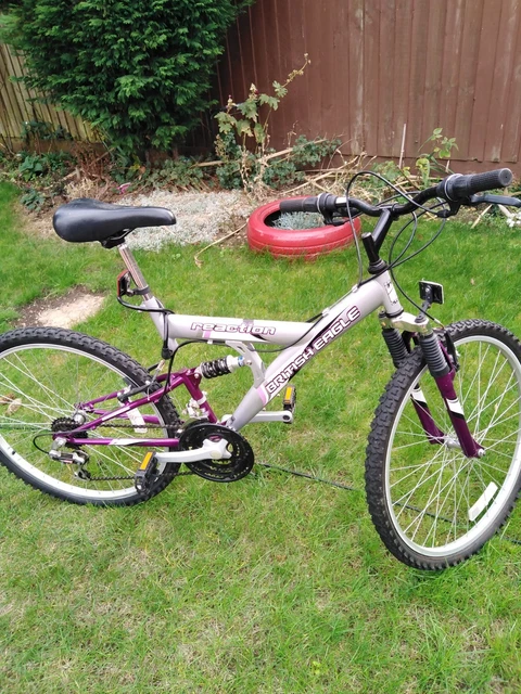 BICYCLE BY BRITISH Eagle almost brand new with special suspension