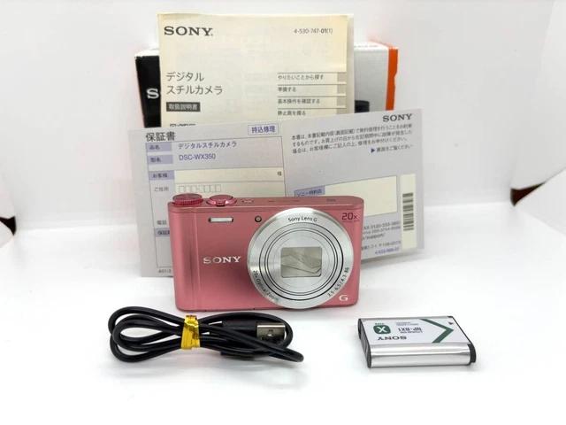 SONY DSC-WX350 COMPACT Digital Camera 3444 $554.24 - PicClick CA