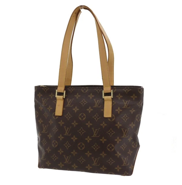 LOUIS VUITTON LV Cabas Piano Usato Tote Bag Monogram Leather M51148 AH272 A EUR 466 64 PicClick IT