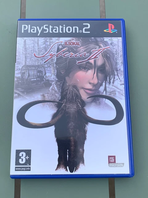 Jeu PS2 Syberia II – Version PAL FR – Complet Avec Boîtier Et Notice – Bon état
