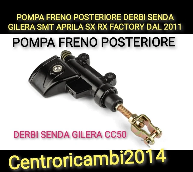 Pompa Freno Posteriore Per Derbi Senda, Gilera SMT, Aprilia SX/RX - Dal 2011, Diametro 14mm - Foto 9