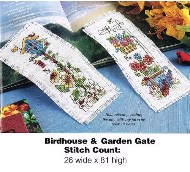 Nature's Beauty Bookmarks Cross Stitch Pattern Only   (Me Qa