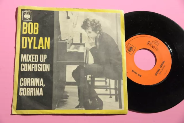 " Bob Dylan 7"" Mixed Up Verwirrung Italy Ovp 1969 EX "