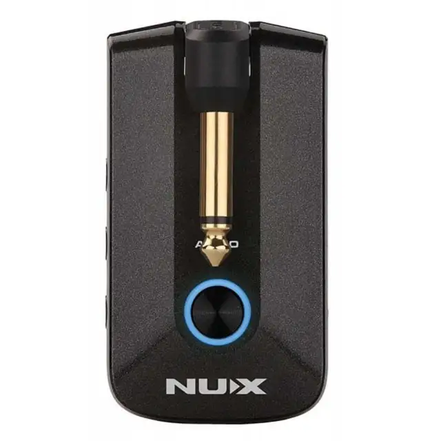 NUX MP-3 Mighty Plug Pro Guitar Headphone Amplifier with EFX/IR/Amp Models NU-X