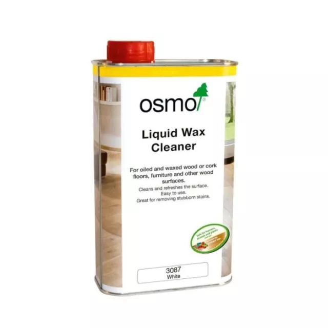 Osmo Liquid Wax Cleaner White 1ltr - 3087