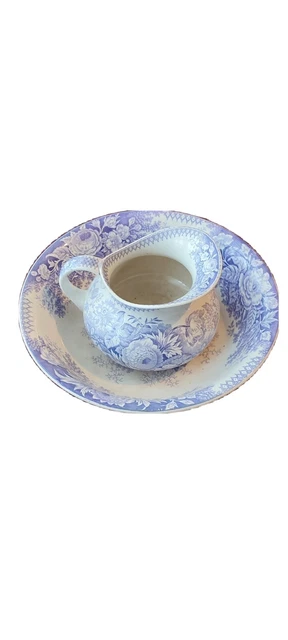 Ensemble De Toilette Vasque Et Broc JARDINIERE U&C Sarreguemines 19emes