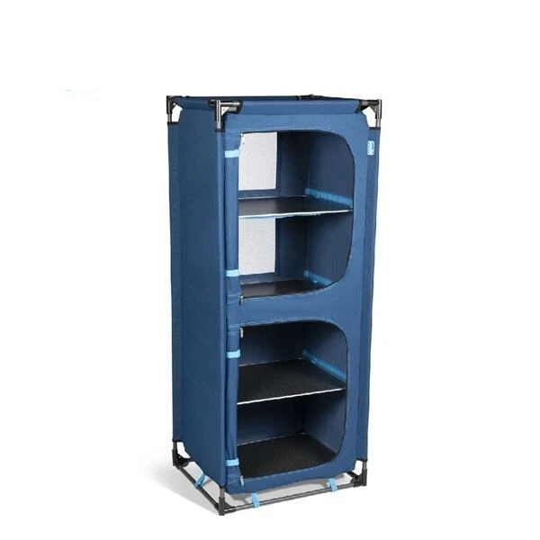 Campingmöbel, Campingschrank Klappbar,3 Fächer (Zeltmöbel