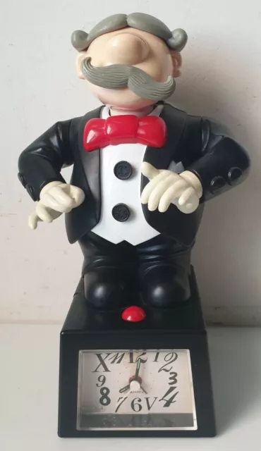 Testé Vintage Reveil musical Sunko Figurine Chef d' Orchestre Musique Beethoven