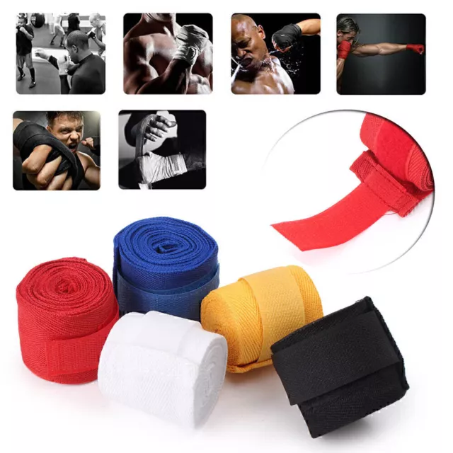 Box Sports Strap Boxing Bandage Muay MMA Taekwondo Hand Gloves Wraps Protection