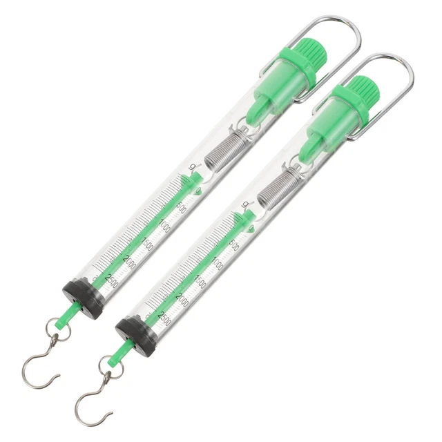 Dinamómetro De Resorte SANSHAN - Kit De Experimentos De Física Para Equilibrio Y Mecánica - Incluye Poleas Y Ganchos