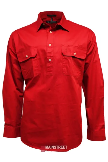 Ritemate Pilbara Long Sleeve Closed Front Shirt - RRP 39.99 - SALE SALE