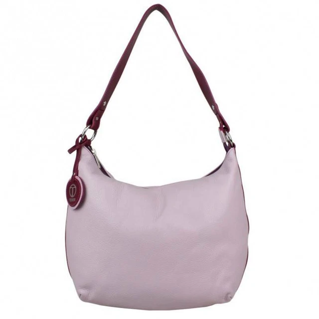 Sac épaule cuir Texier demi lune fabrication France 23013