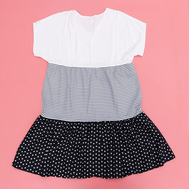 Print Dress Women Trendy Dresses Digital Summer Short Sleeve