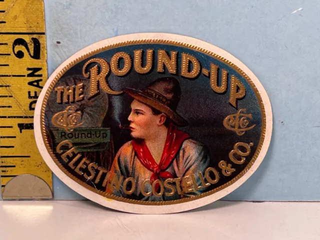Costello & Co Embossed Cigar Label from Celestino Decal