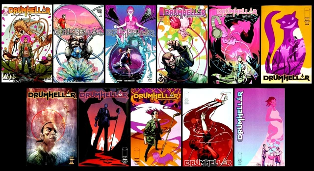 Drumhellar #1 2 3 4 5 6 7 8 9 10 Complete 2013 Set Image Nm Comic Books 1-10