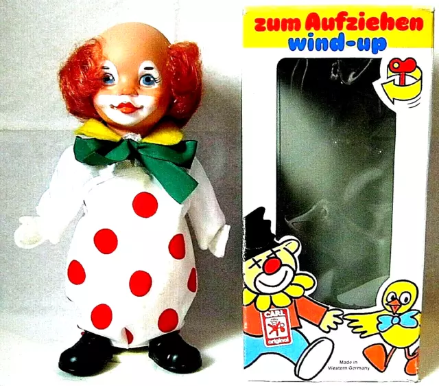 Automate Carl - Très Rare Clown Sur Musique Suisse + Boite- Made In West Germany