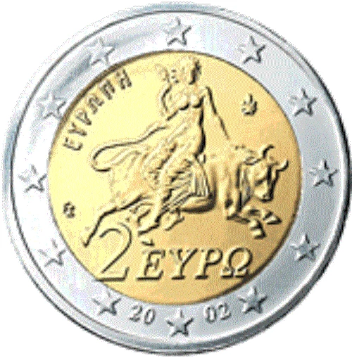 PIÈCE 2 EURO grèce 2002 Sans S très Très Rare EUR 18,00 - FR