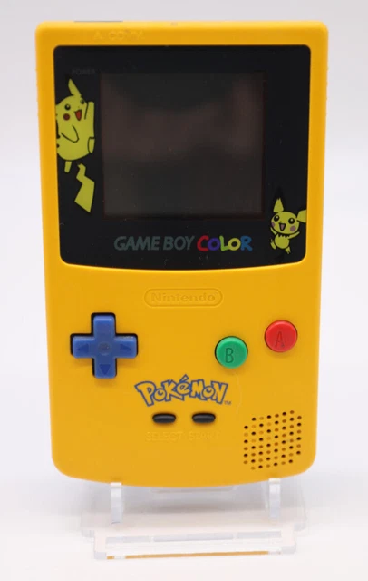 CONSOLE NINTENDO GAME boy color (GBC) pikachu pokémon 100% AUTHENTIC ...
