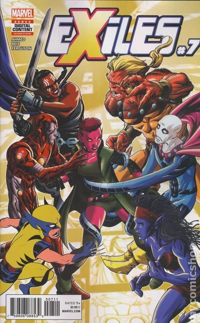 Exiles #7 VF 2018 Stock Image