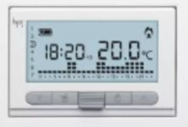 Thermostat D'Horloge Numérique Hebdomadaire Encastré 3X1,5 AAA (Plaque Dans Ne
