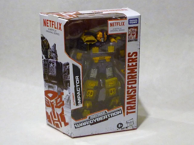 HASBRO F0706 TRANSFORMERS War for Cybertron NETFLIX Autobot Impactor 19 ...