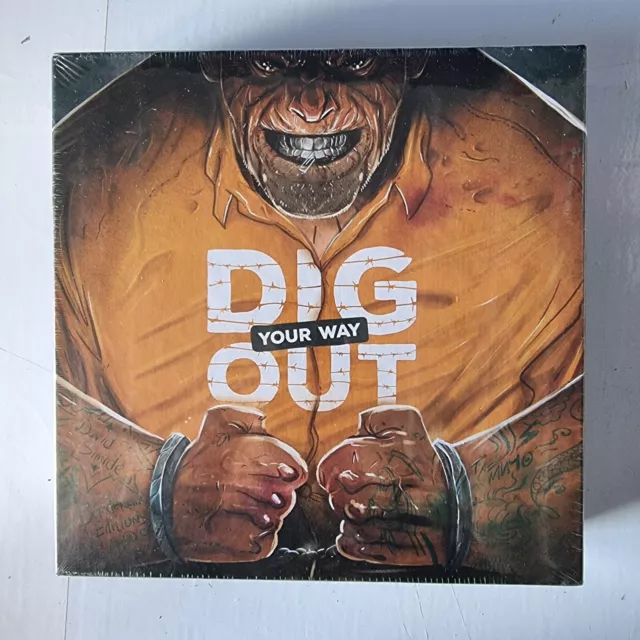 Dig Your Way Out Brettspiel BRANDNEU