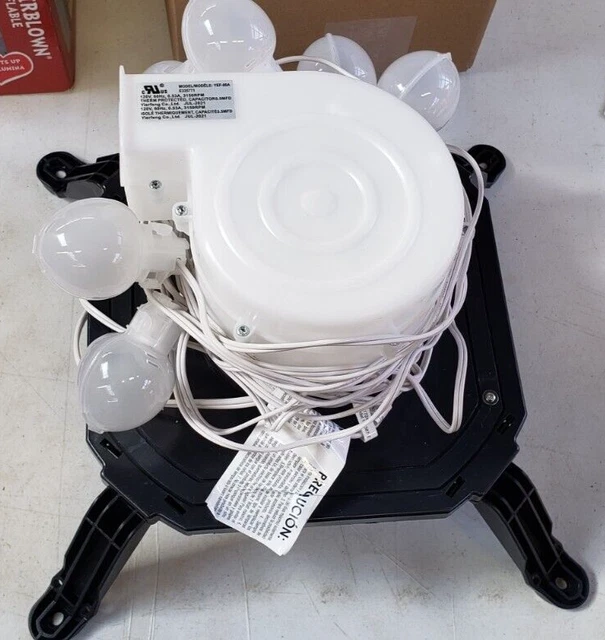 GEMMY INFLATABLE MOTOR w/ 6 Lights EUR 23,03 PicClick IT