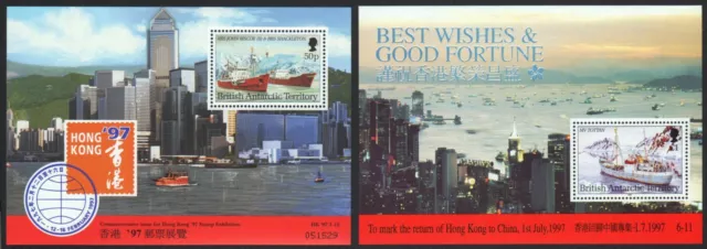 BAT / Brit. Antarktis 1997 - Mi-Nr. Block 5 & 6 ** - MNH - Schiffe / Ships