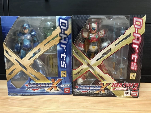BANDAI D-Arts Capcom Megaman Rockman X and Zero TYPE 2 Action Figure Set