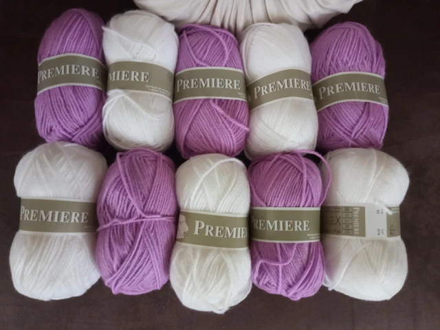 LOT DE 10 Pelotes (Première) "Textile de la Marque" - Neuves EUR 14,50