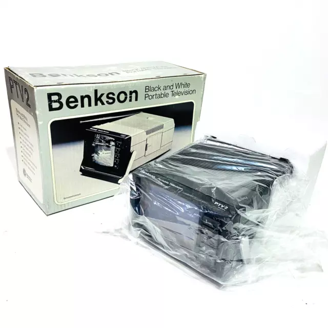 Non aperto, inutilizzato - Televisore portatile Benkson PTV1 5"" - nero - spettro 48?