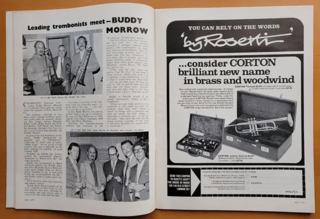 CRESCENDO - September 1971 - Vol 10 #2  - Buddy Morrow 3