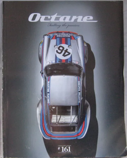 Octane magazine November 2016 featuring Jaguar, Porsche, Lotus, Corvette, AVS