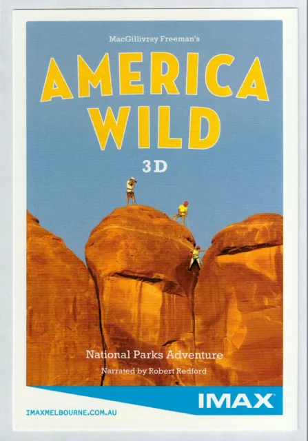 V19644 Australia Avant Card #19644 America Wild 3D Imax postcard