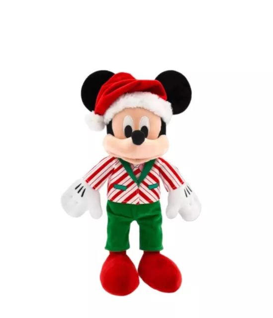 Disney Store Mickey  Mouse Holiday Christmas Medium Plush 2023 - 15"