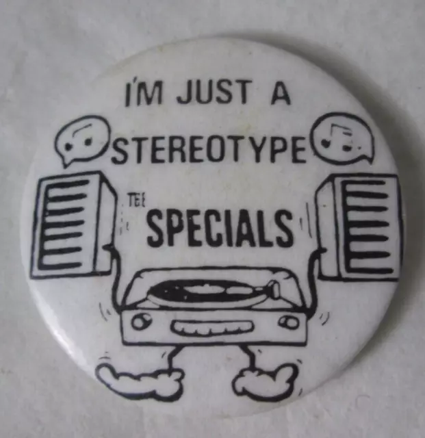 The Specials Vintage Early 1980s 32mm Pin Button Badges Ska Punk New Wave