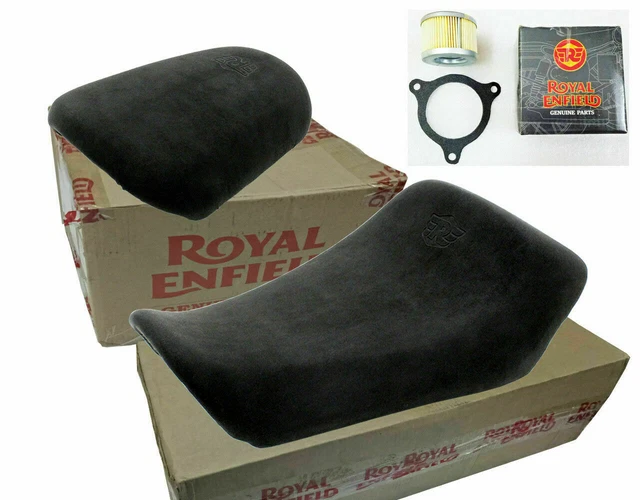 Royal Enfield Himalayan Rider E Passeggero Touring Sedile Con Gratis Olio Filtro