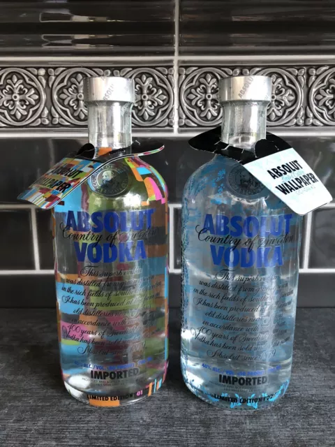 Absolut Vodka Wallpaper 1 & 2 + Tag * Limited Edition * Special Offer * New *