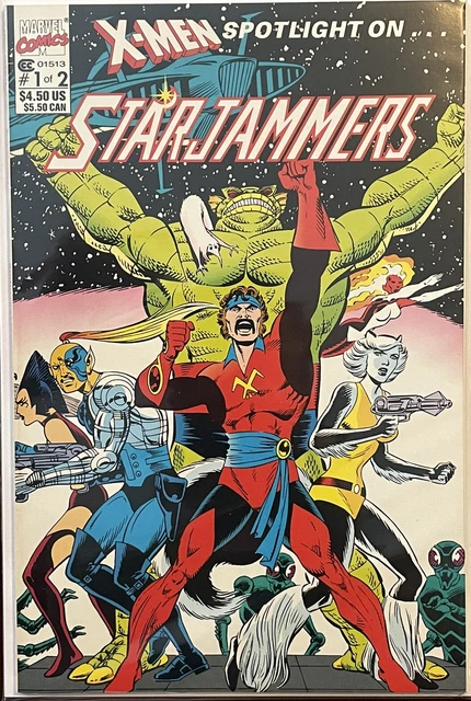 X-MEN Spotlight on Starjammers Rare Complete Limited Series 1 - 2 1990 Marvel NM 2