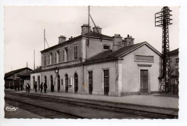 BLAINVILLE Meurthe & Moselle CPA 54 view of the station platforms photo card CIM