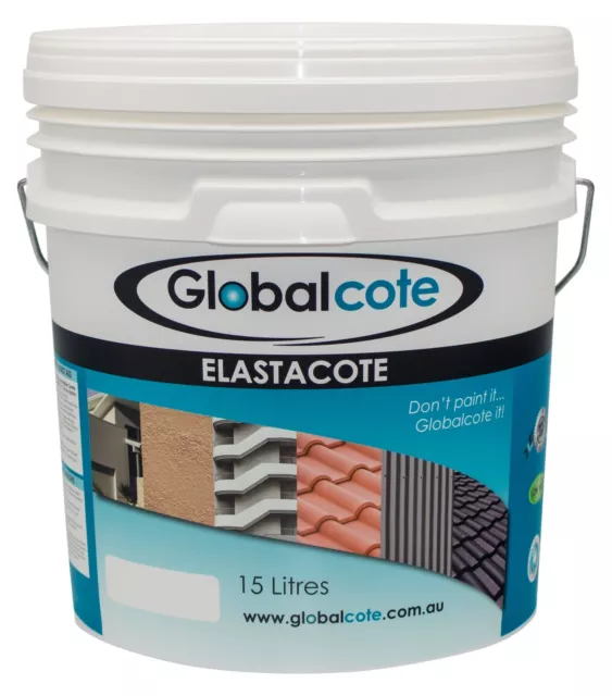 Globalcote Elastacote High Gloss Membrane Roofing Paint 15 Litres